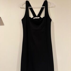 Urban Outfitters Black Sleeveless Women’s Dress with Cowl Neck